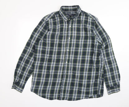 Mens UK Size L Maine Multicoloured  Button-Up Long Sleeve Casual Shirt