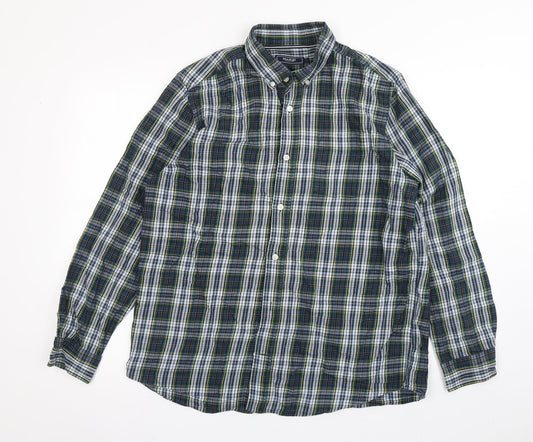 Mens UK Size L Maine Multicoloured  Button-Up Long Sleeve Casual Shirt