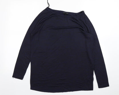 Womens UK Size 10 Topshop Blue Pullover Jumper