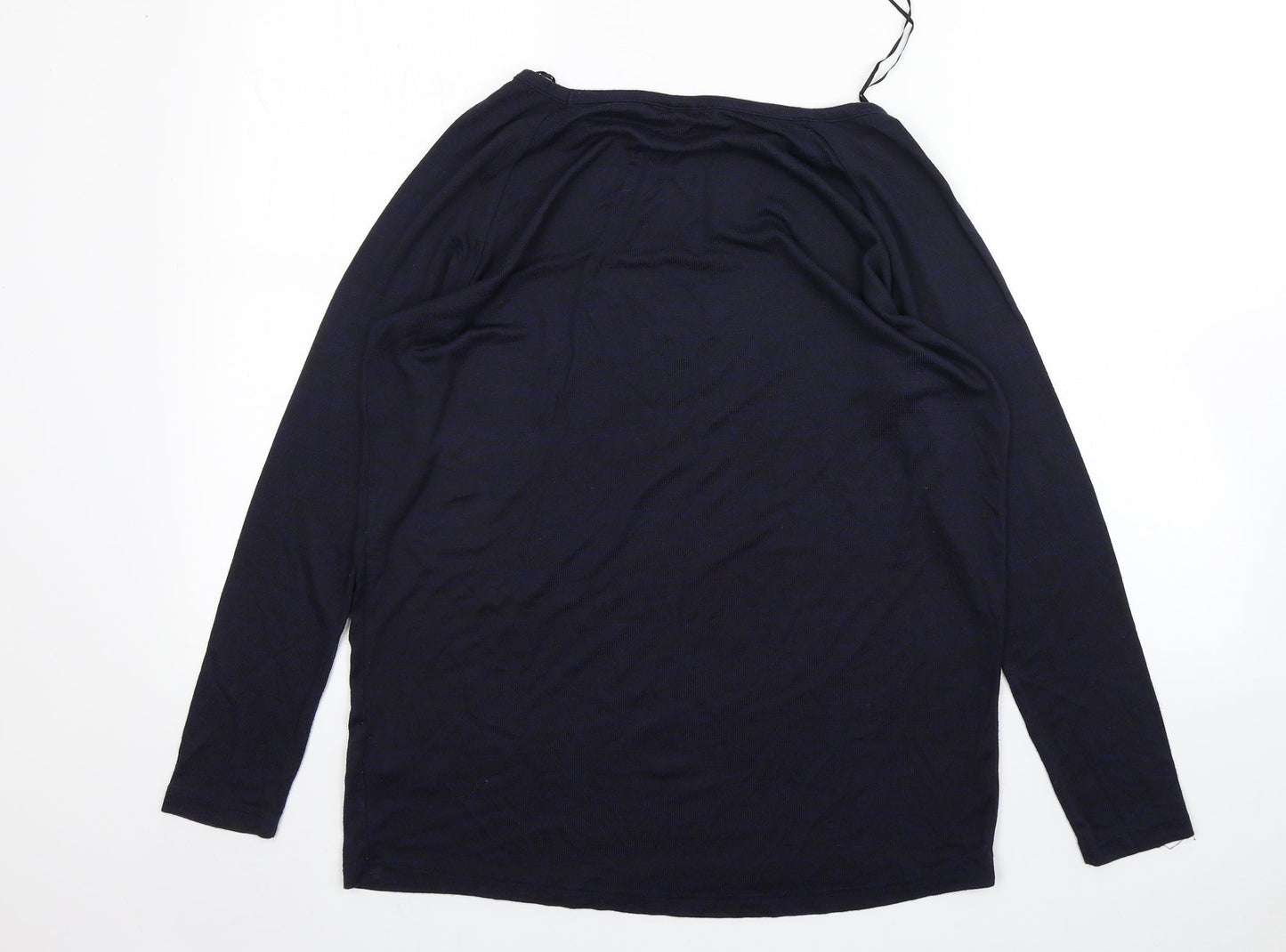 Womens UK Size 10 Topshop Blue Pullover Jumper