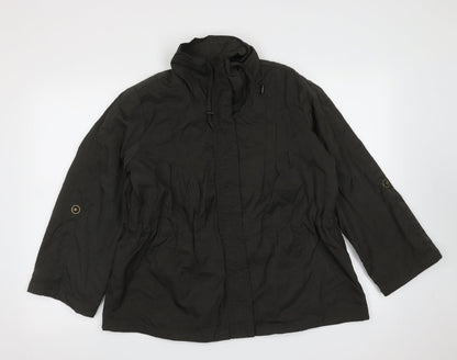 Womens UK Size 16 New Look Green Jacket