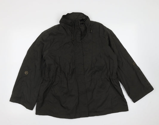 Womens UK Size 16 New Look Green Jacket