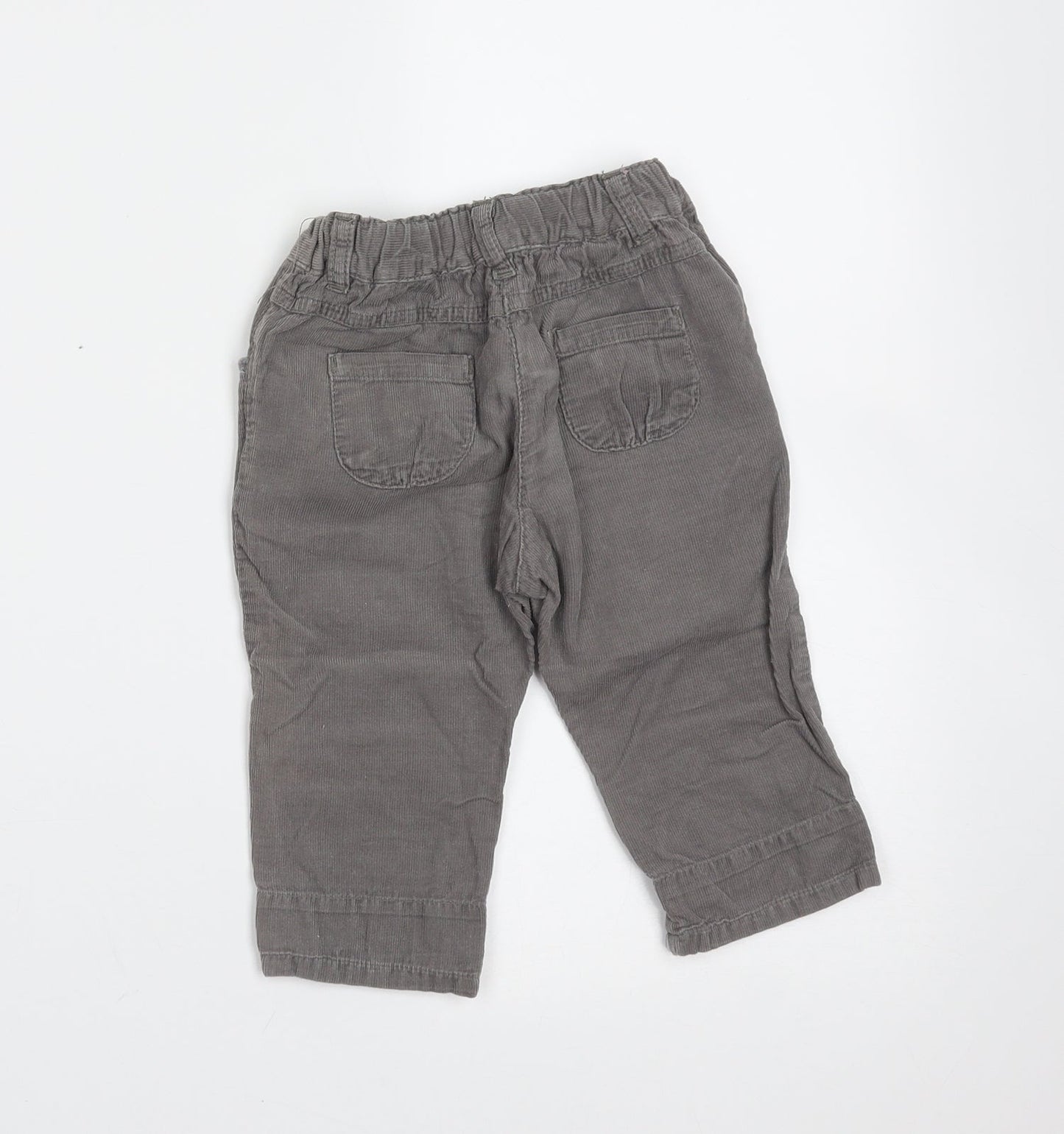 Obaibi Baby Grey  Cotton  Trousers Size 12 Months