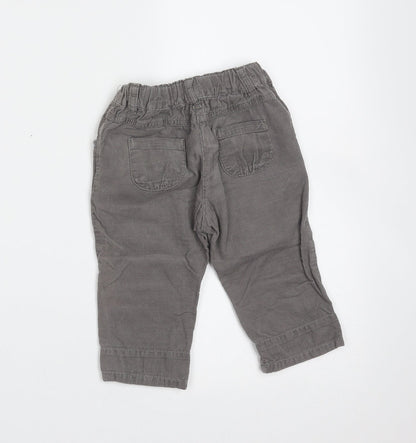 Obaibi Baby Grey  Cotton  Trousers Size 12 Months