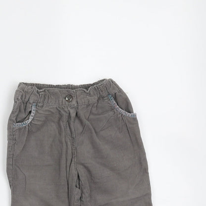 Obaibi Baby Grey  Cotton  Trousers Size 12 Months