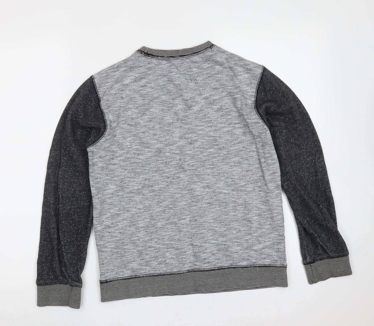 George Boys Grey  Cotton Pullover Sweatshirt Size 11-12 Years   - city