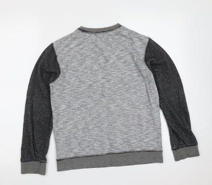 George Boys Grey  Cotton Pullover Sweatshirt Size 11-12 Years   - city