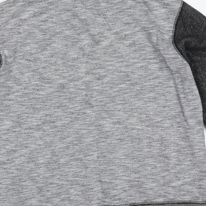 George Boys Grey  Cotton Pullover Sweatshirt Size 11-12 Years   - city