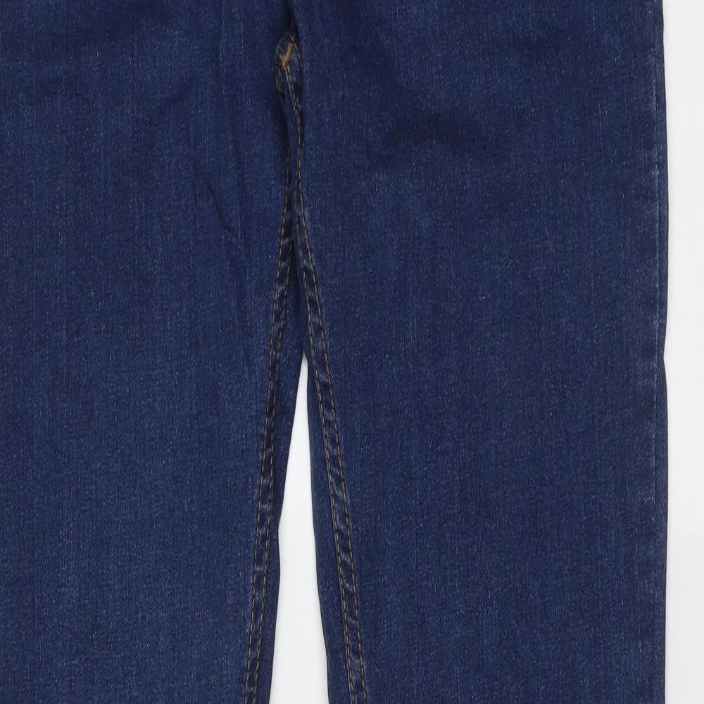 Mens UK Size 32 in Soul Star Extra-Slim Fit Skinny Blue Jeans