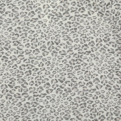 Primark Womens Beige V-Neck Animal Print Polyester Cardigan Jumper Size L