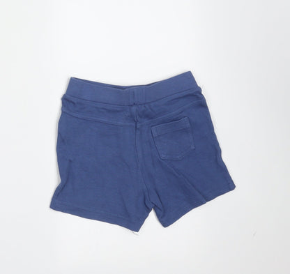 F&F Baby Blue  Cotton  Trousers Size 12-18 Months  Drawstring - shorts