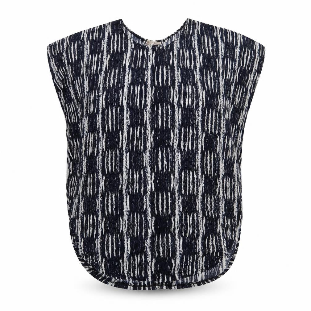 Womens UK Size M Preworn Blue Cape Jumper