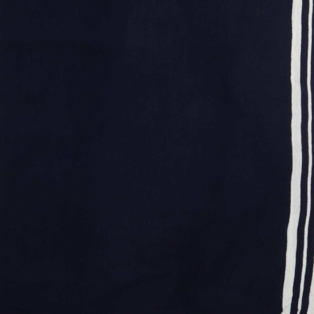 intuition Womens Beige  Striped Acrylic Cape Jumper Size M