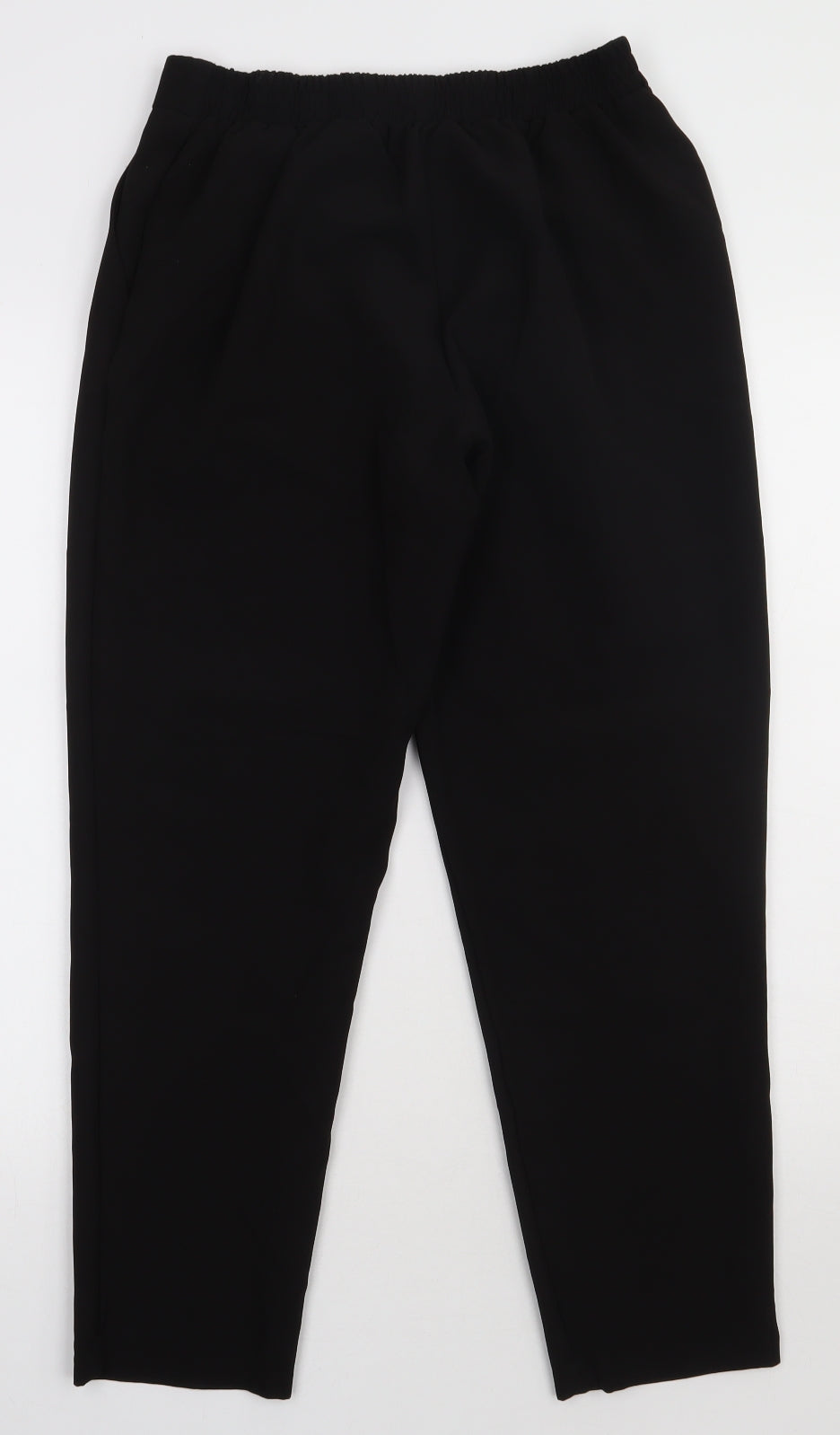 New Look Womens Black  Polyester Trousers  Size 8 L28 in Regular Button