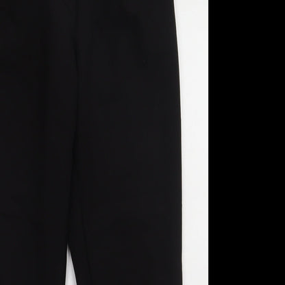 New Look Womens Black  Polyester Trousers  Size 8 L28 in Regular Button
