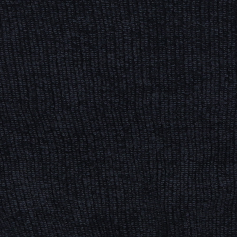 Brand and care label for Primark women’s blue polyester pullover sweatshirt, size M, pullover