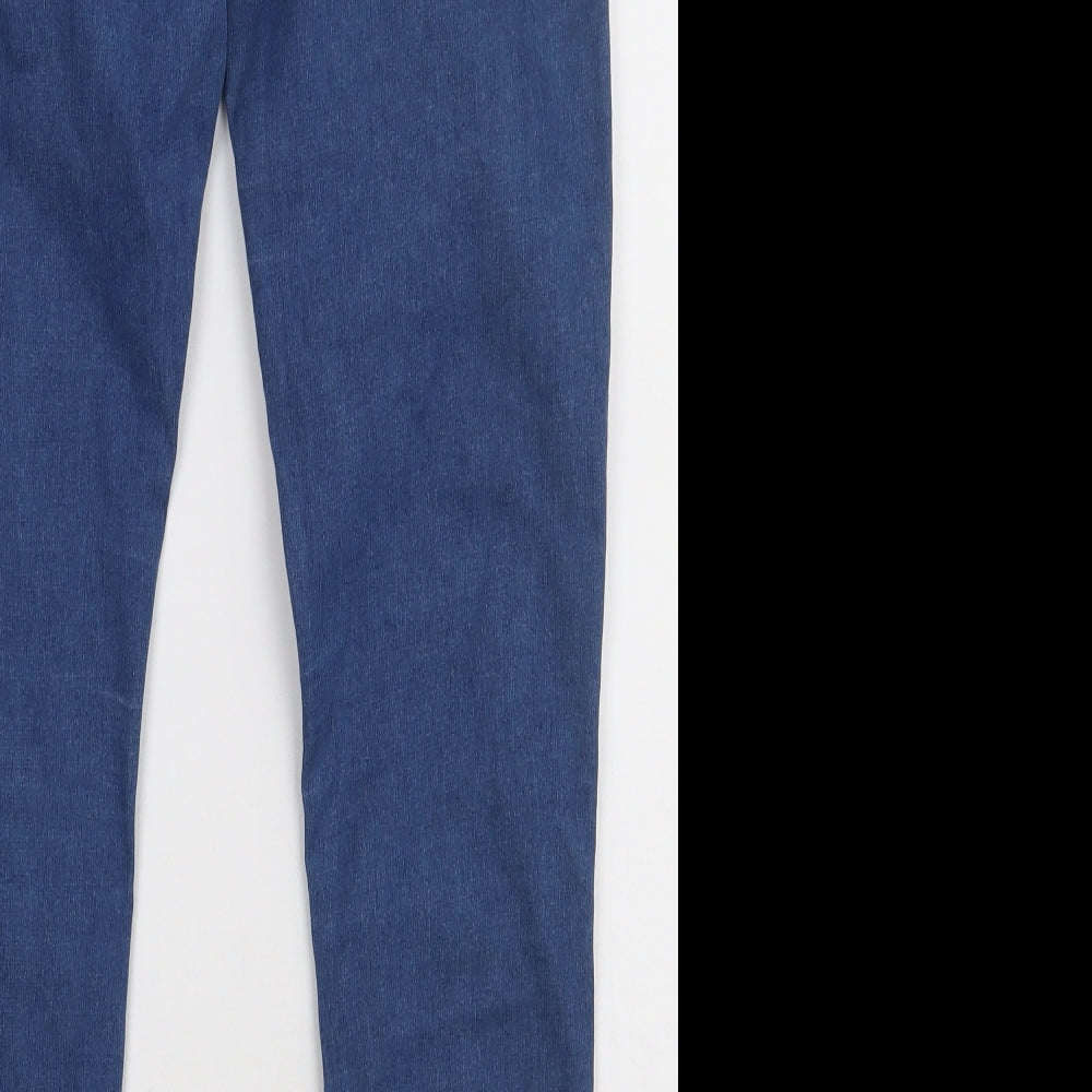 Womens UK Size 12 momokrom Regular Fit Skinny Blue Jeans