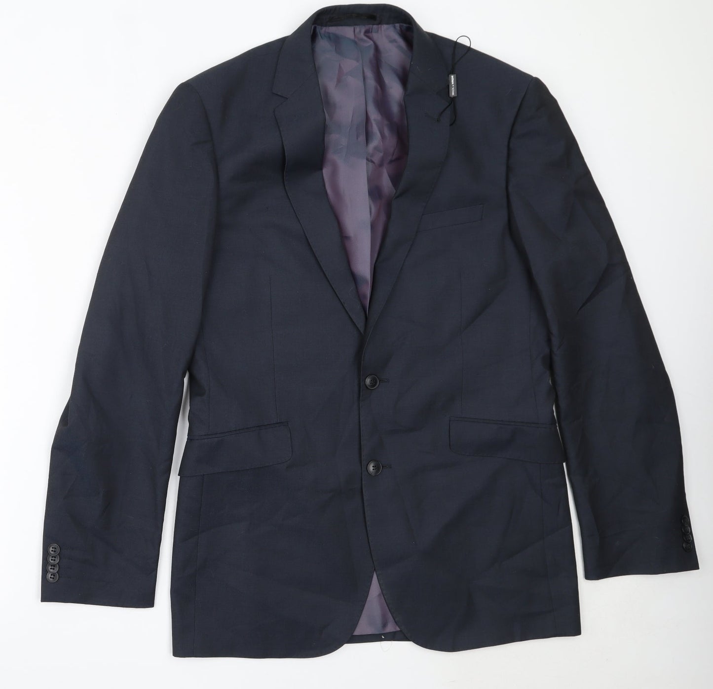 Mens UK Size 38 Taylor & Wright Regular Blue Suit Jacket