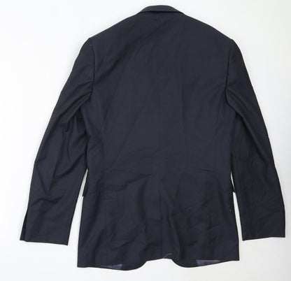 Mens UK Size 38 Taylor & Wright Regular Blue Suit Jacket
