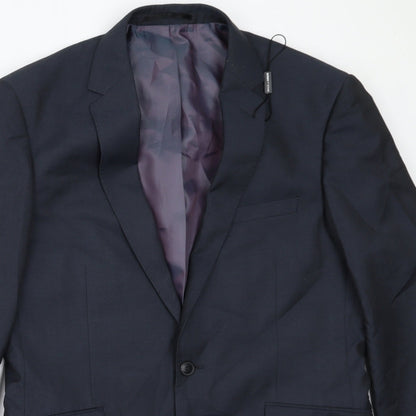 Mens UK Size 38 Taylor & Wright Regular Blue Suit Jacket