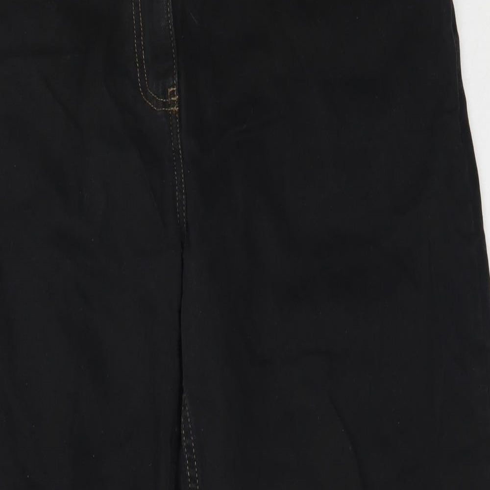 COLLUSION Womens Black  Cotton Mom Jeans Size 32 in L30 in Regular