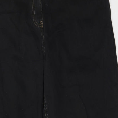 COLLUSION Womens Black  Cotton Mom Jeans Size 32 in L30 in Regular