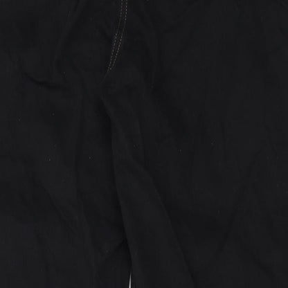 COLLUSION Womens Black  Cotton Mom Jeans Size 32 in L30 in Regular