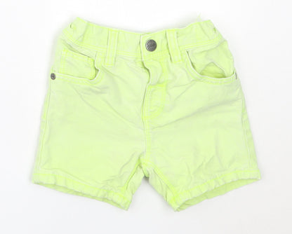 NEXT Boys Green  Cotton Cropped Trousers Size 18-24 Months