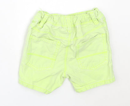 NEXT Boys Green  Cotton Cropped Trousers Size 18-24 Months