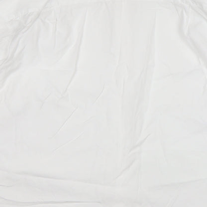Womens UK Size L Gap White Basic Button-Up
