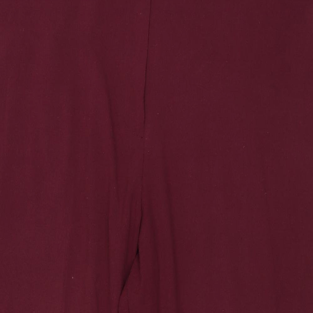 Womens UK Size 18 Special Collection Regular Fit  Purple Trousers