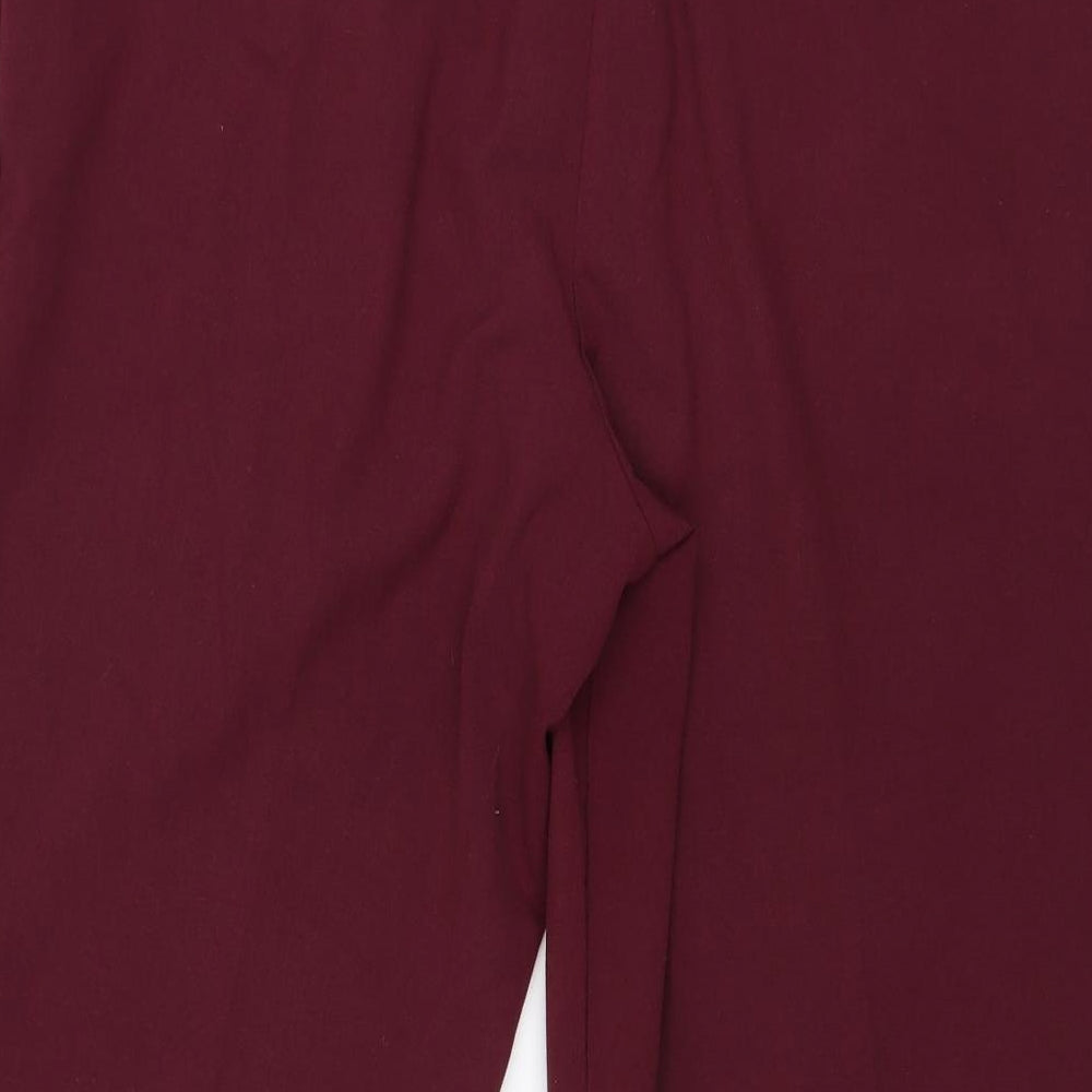 Womens UK Size 18 Special Collection Regular Fit  Purple Trousers