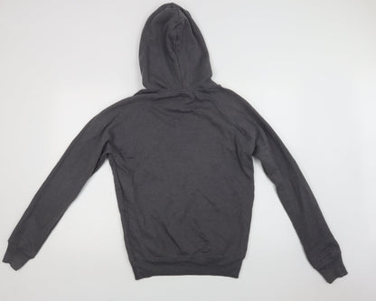 Salvage Fashion Mens Grey  Cotton Pullover Hoodie Size S