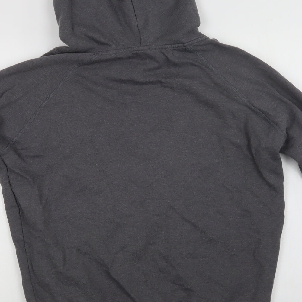 Salvage Fashion Mens Grey  Cotton Pullover Hoodie Size S