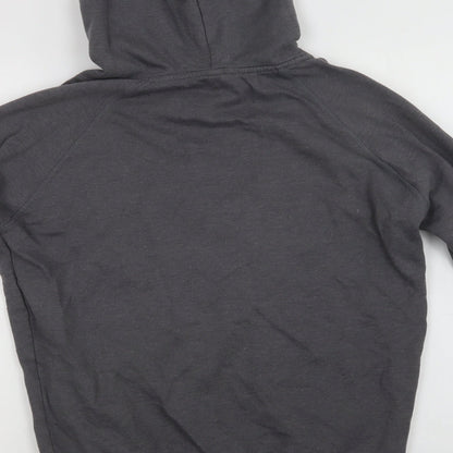 Salvage Fashion Mens Grey  Cotton Pullover Hoodie Size S