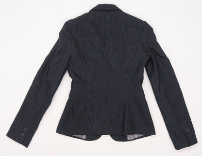 NEXT Womens Blue  Polyester Jacket Suit Jacket Size 6