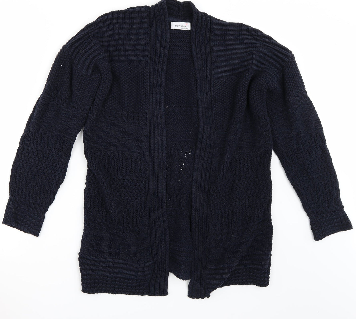 Womens UK Size S Per Una Blue Cardigan Jumper