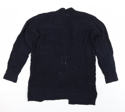Womens UK Size S Per Una Blue Cardigan Jumper