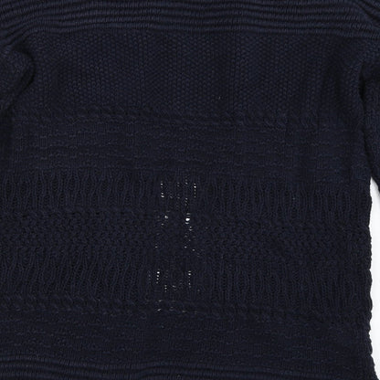 Womens UK Size S Per Una Blue Cardigan Jumper