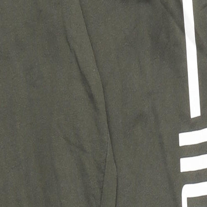 Womens UK Size 12 Select Regular Fit Sweatpants Green Trousers