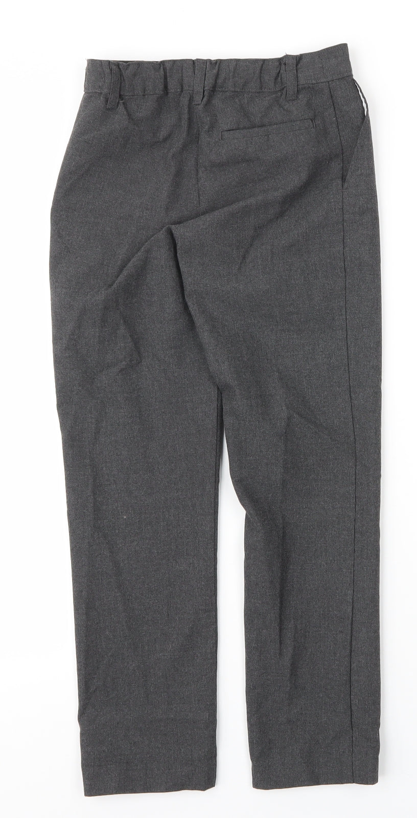 M&S Boys Grey  Viscose Carpenter Trousers Size 10 Years  Regular Zip