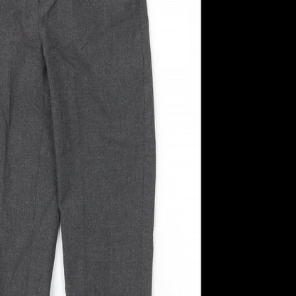 M&S Boys Grey  Viscose Carpenter Trousers Size 10 Years  Regular Zip