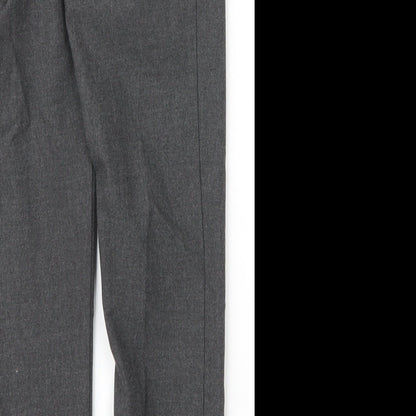 M&S Boys Grey  Viscose Carpenter Trousers Size 10 Years  Regular Zip