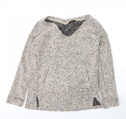 Womens UK Size 10 NEXT Beige Pullover Jumper