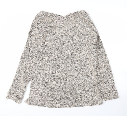 Womens UK Size 10 NEXT Beige Pullover Jumper