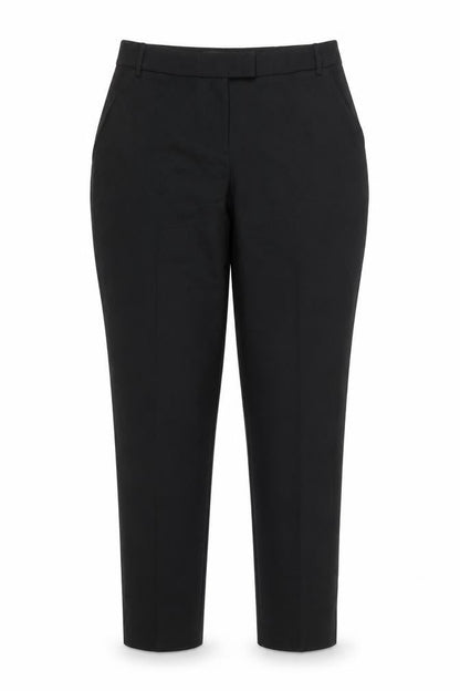 Dorothy Perkins Womens Black  Polyester Carrot Trousers Size 10 L27 in Regular Zip
