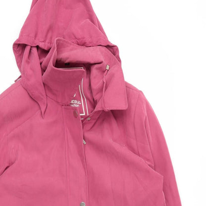 Balmoral Womens Pink   Parka Coat Size 12  Zip