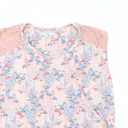 Womens UK Size 18 NEXT Pink Basic Blouse