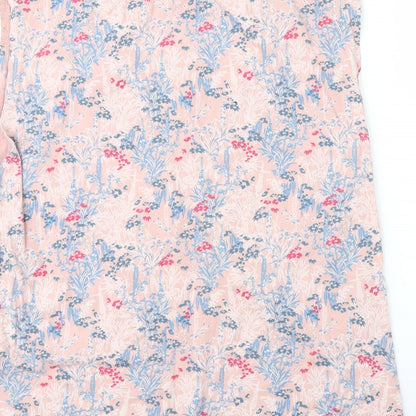 Womens UK Size 18 NEXT Pink Basic Blouse