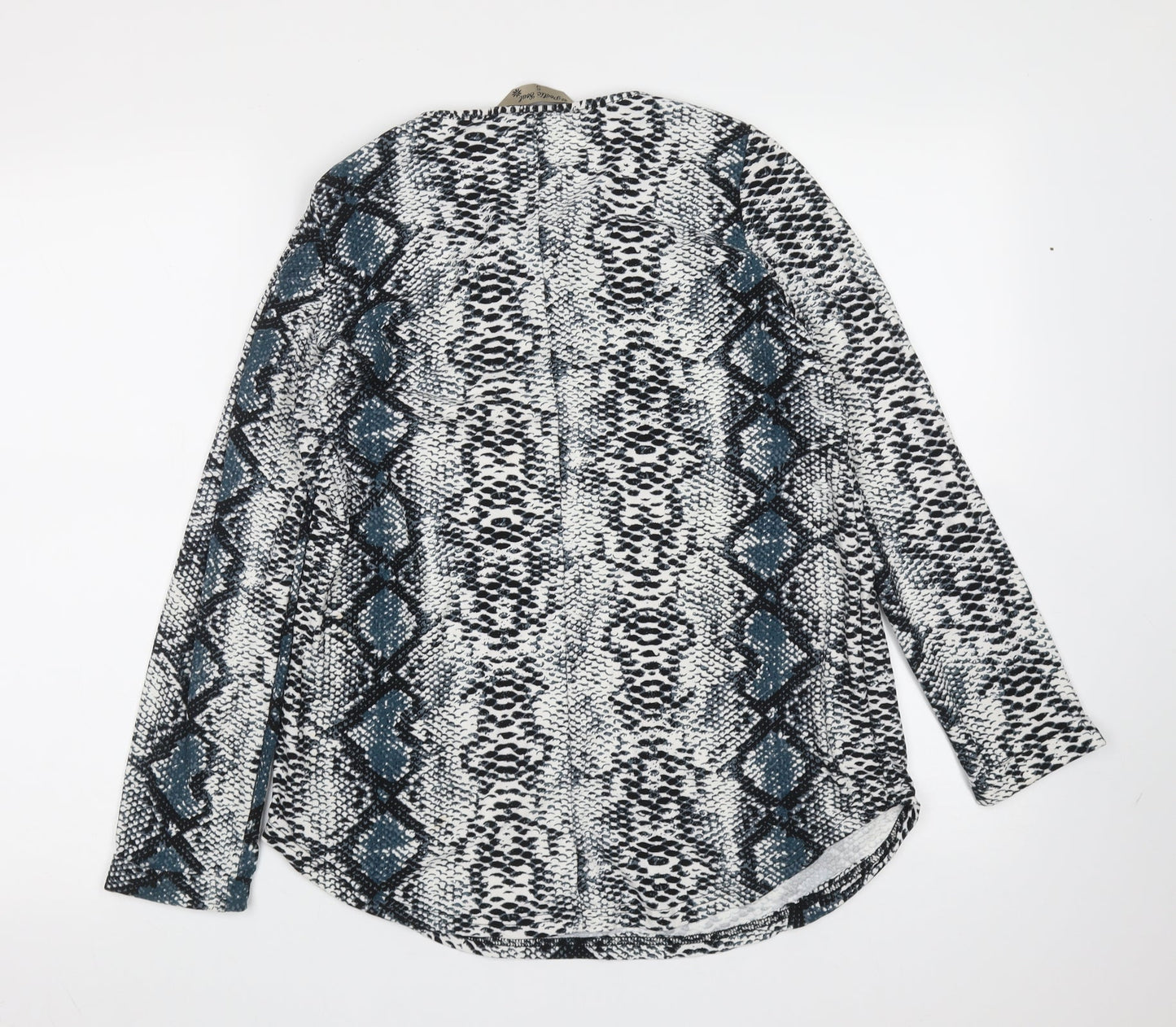 Womens UK Size S Poetic Soul Multicoloured Basic Blouse